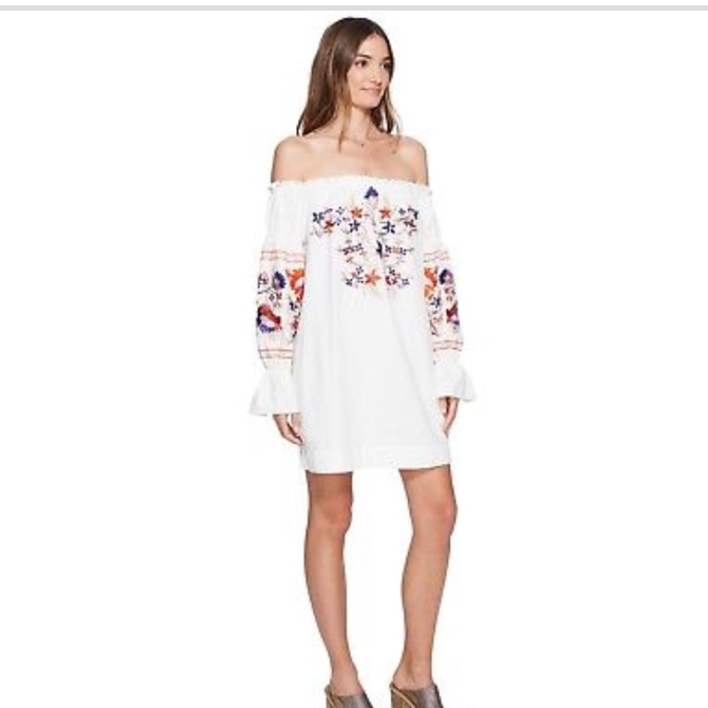 Women's Free People Fleur Du Jour Shift Dress